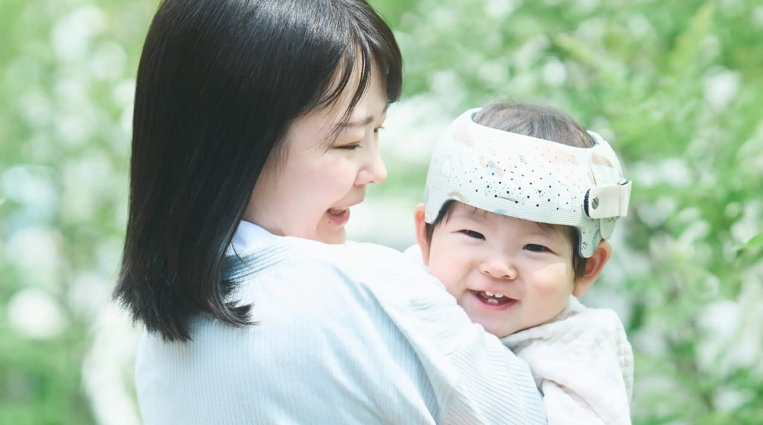 赤ちゃんの頭の形のお悩み、ご相談ください～頭の形外来のページを公開